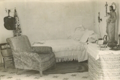 Habitación donde murió en Jerez, año 1937