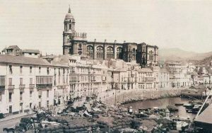 Vista de Málaga a principios del siglo XX